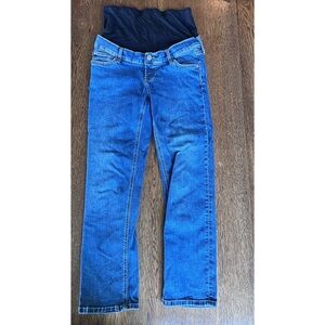GAP maternity jeans straight leg with belly band